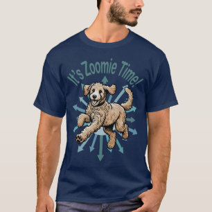 It’s Zoomie Time Golden Doodle T-Shirt