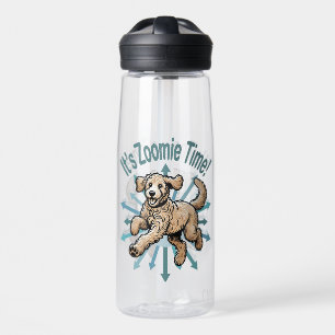 It’s Zoomie Time Golden Doodle Water Bottle