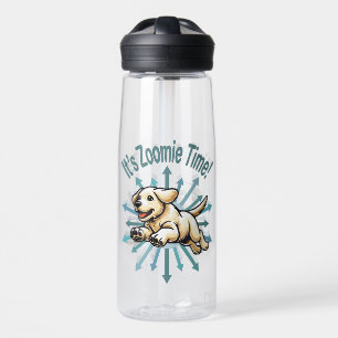 It’s Zoomie Time Golden Lab Water Bottle