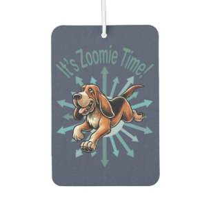 It’s Zoomie Time Hound Dog Car Air Freshener