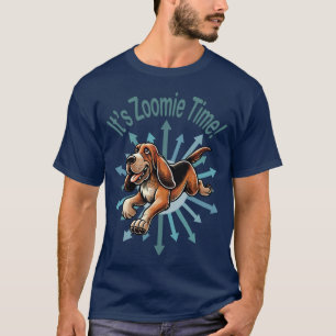 It’s Zoomie Time Hound Dog T-Shirt
