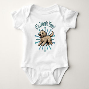 It’s Zoomie Time Labradoodle Baby Bodysuit
