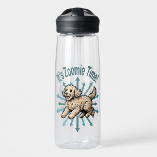 It’s Zoomie Time Labradoodle Water Bottle