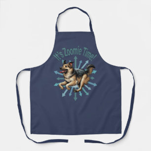 It’s Zoomie Time Large Mutt Apron