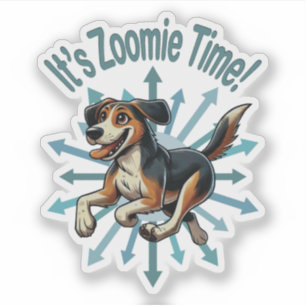 It’s Zoomie Time Medium Mutt