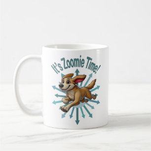 It’s Zoomie Time Medium Tan Mutt Coffee Mug