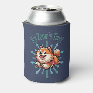 It’s Zoomie Time Pomeranian Can Cooler