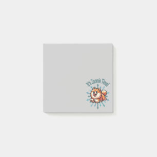 It’s Zoomie Time Pomeranian Post-it Notes