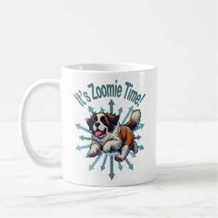It’s Zoomie Time Saint Bernard Coffee Mug