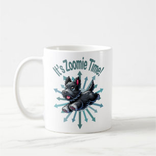 It’s Zoomie Time Scottish Terrier Coffee Mug