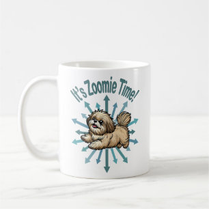 It’s Zoomie Time Shih Tzu Coffee Mug