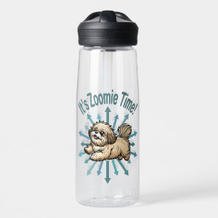 It’s Zoomie Time Shih Tzu Water Bottle