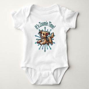 It’s Zoomie Time Small Mutt Baby Bodysuit