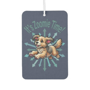 It’s Zoomie Time Small Mutt Car Air Freshener