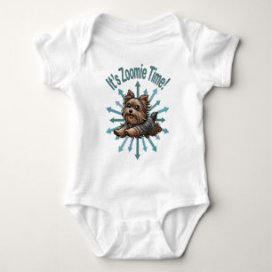 It’s Zoomie Time Yorkshire Terrier Baby Bodysuit