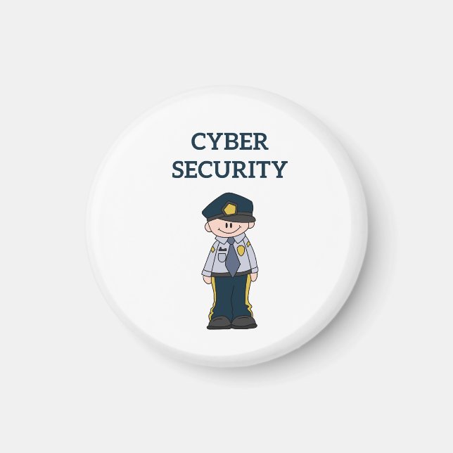 IT Security: Digital Defender Magnet (Front)