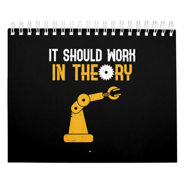 It Should Work Funny Robotics Lover Gift Calendar (Cover)