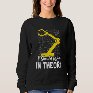It Should Work In Theory I Robotics Engineering En Sweatshirt