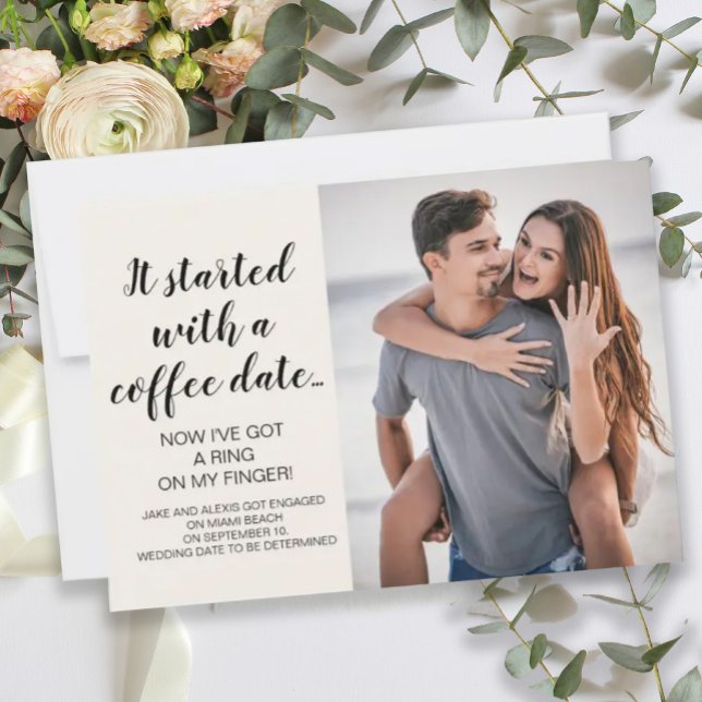 It Started With Engagement Photo Announcement (Creator Uploaded)