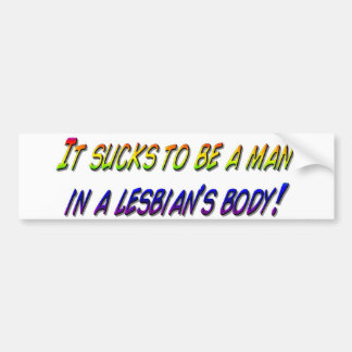 It Sucks Bumper Sticker