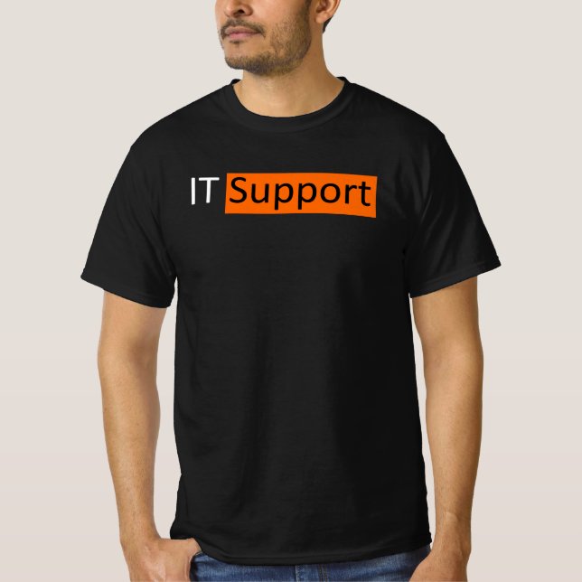 IT Support T-Shirt (Front)