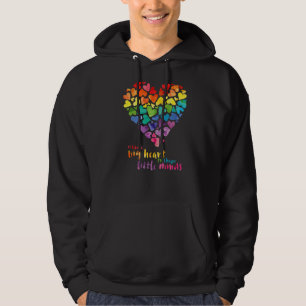 It Takes A Big Heart To Shape Little Minds Teacher Hoodie