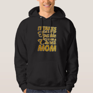 It Takes A Lot Of Sparkle To Be A Cheer Mom Premiu Hoodie