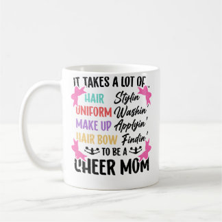 It Takes A Lot To Be A Cheer Mum Funny Cheerleadin Coffee Mug