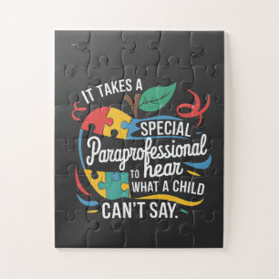 It Takes a Paraprofessional to Hear What a Child  Jigsaw Puzzle