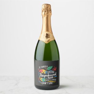 It Takes a Paraprofessional to Hear What a Child Sparkling Wine Label