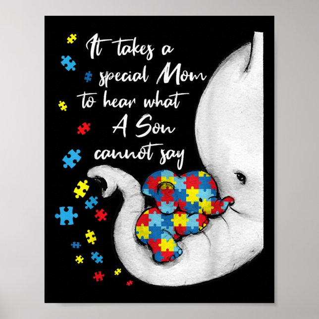 It Takes A Special Mom To Hear What A Son Cannot S Poster (Front)