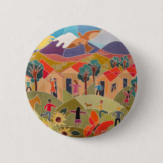 It Takes A Village 6 Cm Round Badge