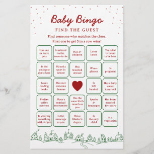 It Takes a Village Baby Bingo Find The Guest