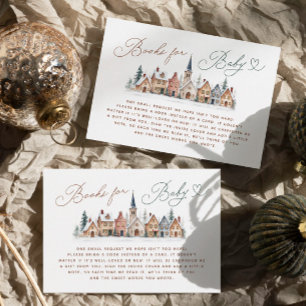 It Takes a Village Baby Shower Books for Baby Enclosure Card