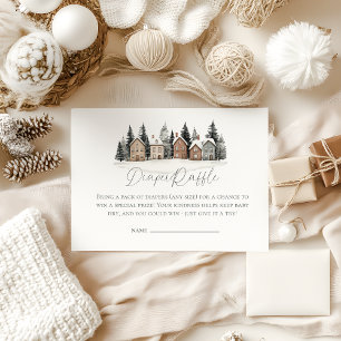 It takes a village Baby Shower Enclosure Card