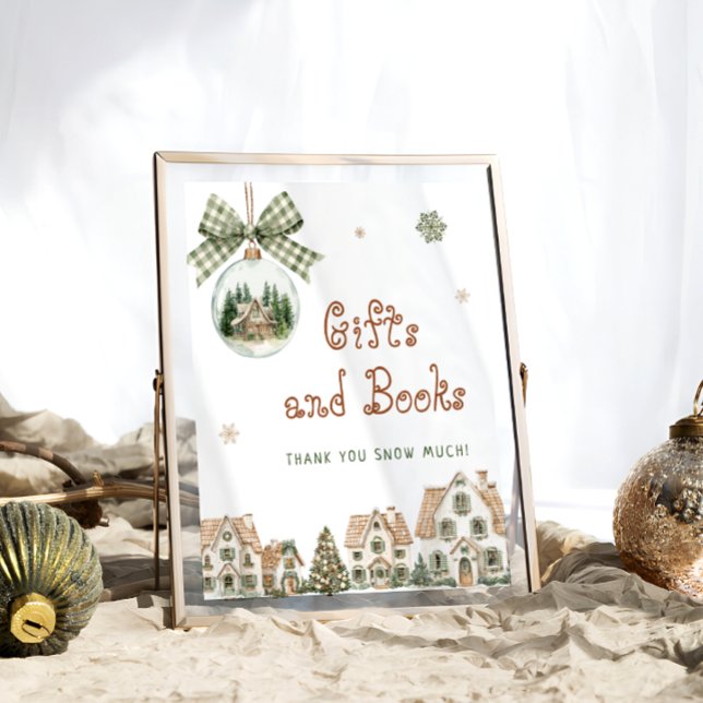 It Takes a Village Baby Shower Gift and Books Poster (Creator Uploaded)