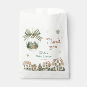 It Takes a Village Baby Shower Thank You Favour Bag