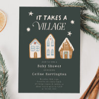 It Takes a Village Boy Baby Shower