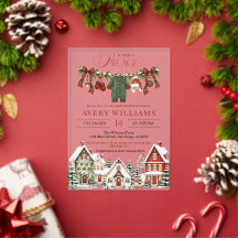 It Takes a Village Christmas Baby Shower