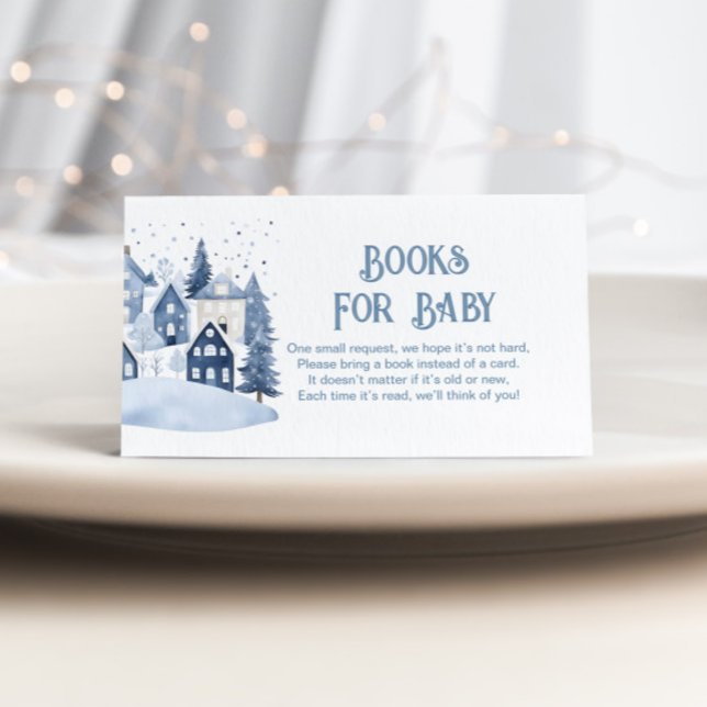 It takes a Village Navy Houses Books for baby Enclosure Card (Creator Uploaded)