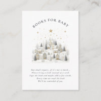 It Takes a Village Snowy Whimsical Baby Shower