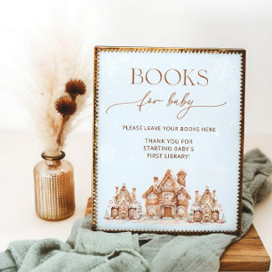 It Takes a Village Winter Books for Baby Poster