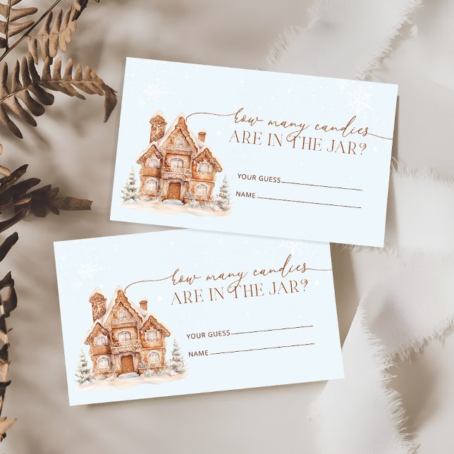 It Takes a Village Winter How Many Candies Enclosure Card (Creator Uploaded)