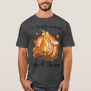 It The Most Wonderful Time Of The Year Pumpkin Aut T-Shirt
