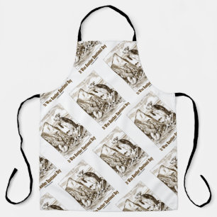 It Was Another Emotional Day Alice Mock Turtle Apron