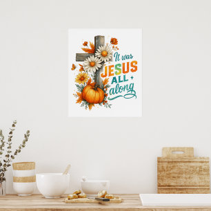 It was Jesus....  Poster