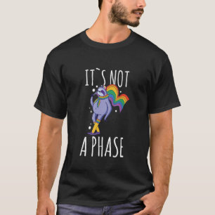 It Was Probably Not A Phase Of Gay Lgbt Rainbow Sl T-Shirt