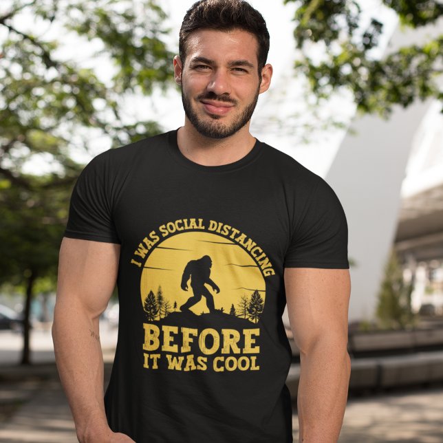 It was social distancing before it was cool Funny T-Shirt (Creator Uploaded)