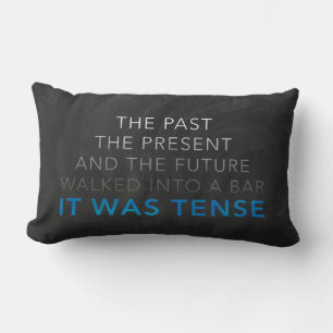 It Was Tense Lumbar Cushion