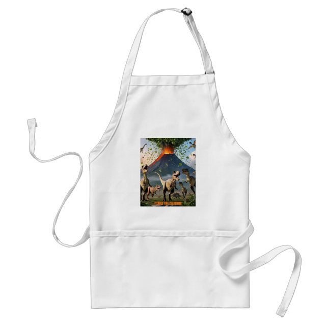 It Was the Cilantro – Funny Dinosaur Standard Apron (Front)